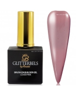 BGEL004 COVER PINK BUILD GEL GLITTERBELS