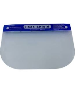 DISPOSABLE FACE VISOR - CLEAR - AD-FV-01- SINGLES