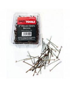 60520 2" WAVED GRIPS BROWN BOX OF 500