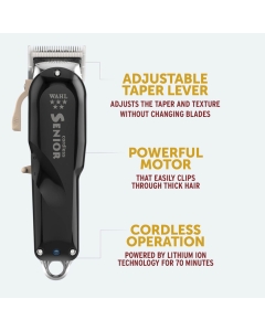 8504-830 - WAHL SENIOR CORDLESS CLIPPER