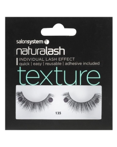0225456  SS TEXTURE STRIP LASHES 135