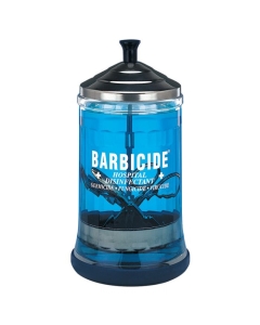 012 - BARBICIDE JAR MID SIZE