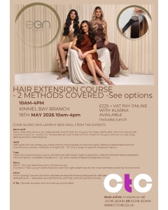 ZEN HAIR EXTENSION COURSE 1 DAY / 2 METHODS 18/05/26