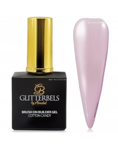 BGEL002 COTTON CANDY BUILD GEL GLITTERBELS