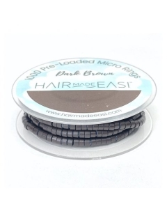 M/RINGS DARK BROWN (1000) PRE LOADED SILICONE