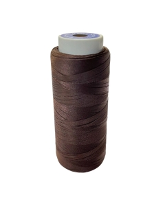 DARK BROWN 500M P/B NYLON THREAD
