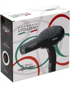 GP-LITAL-BLK - GAMMAPIU L'ITALIANO HAIRDRYER - BLACK