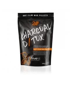 HOB1009 - CHARCOAL D/TOX HOT WAX PELLETS 500G