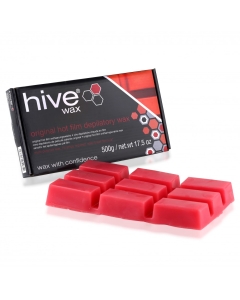 HOB5585- HIVE ORIGINAL (RED) HOT FILM WAX BLOCK 500G