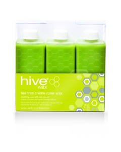 HOB6617 - ROLLER WAX REFILL TEA TREE CREME CARTRIDGES (6)