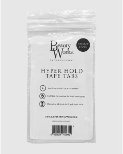 HYPER HOLD TAPE TABS WHITE 48PK- DOUBLE SIDED
