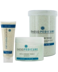 KAESO LIME & GINGER FOOT SCRUB