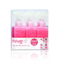 HOB5682 PEACH PARAFFIN SPRAY WAX CARTRIDGES (6)