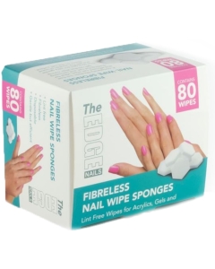 FIBERGLASS NAIL WIPE SPONGES 80PK