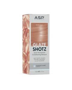 GLAZE SHOTZ ROSE GOLD 150ML