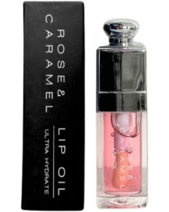 ROSE & CARAMEL LIP OIL STRAWBERRY